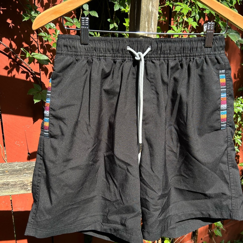 Wowie Shorts Women MEDIUM Nomad Lined Performance Running Aztec Blue Athleisure